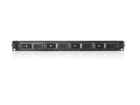 iStarUSA M-140HD-ITX 1U 4x3.5in Trayless mini-ITX with 300W Flex PSU and 12Gb/s HDD SFF-8643 Backpl