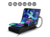 SIIG AC-PW1R11-S1 150W 10P USB A/C & Wireless Charger (AC-PW1R11-S1)