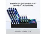 SIIG AC-PW1R11-S1 150W 10P USB A/C & Wireless Charger (AC-PW1R11-S1)