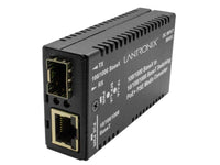 Transition Networks M/GE-PSW-PSE-01-LA PoE Media Converter 1GE TP to Fibe SFPr Mini 802.3at PSE w/ -LA Pwr