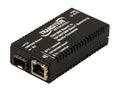 Transition Networks M/GE-PSW-SFP-01-AR 10/100/1000 Base-t to 100/1000 Base-x MINI SFP Media Converter with AR Power Supply