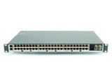 Lantronix SLC80482401S Console Server, 48 x RJ45 serial ports software selectable, 2 USB 2.0 ports, 2 GbE RJ45 Ethernet, Dual DC Power