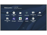 ViewSonic CDE4330 43in LED Presentation Display, 3840x2160, 450 nits, 1200:1, HDMI in x 2, USB-C x 1, HDMI out x 1, w/ RS232 in x 1, USB 2.0 x 1