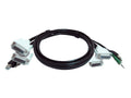 Black Box SKVMCBL-2DVI-06TAA 6 ft KVM USB Dual Link Dual DVI Cable with Audio- TAA Compliant