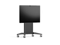 Salamander Designs FPS1XL/FH/CSP75/GG Mobile Stand-xl, Fixed Height for Cisco Webex PRO 75 - Graphite