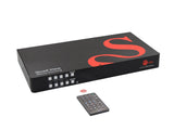 SIIG CE-KV0J11-S1 4K60Hz Quad-View HDMI KVM Switch (CE-KV0J11-S1)
