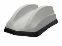 Panorama Antennas GP-IN2679-W 8 in 1 - DUAL Sharkee Antenna - White