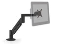 HAT Design Works 7000-1000-FM-104 7000 Articulating Monitor Arm w/ Flexmount Monitor Mount, Black, holds 13-28 lbs, up to 32IN screen
