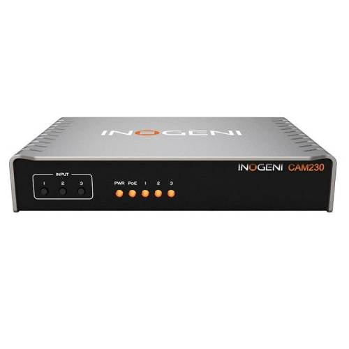 INOGENI CAM230 USB and HDMI Multi-Camera Switcher, Bidirectional Audio, 3-Cameras