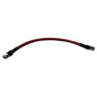 Honeywell BDA BDA-NM-RN4P-10-NM Coaxial Male to Male Plenum Cable Jumper, PTFE, UL Listed, 37" (93.98 cm), Red