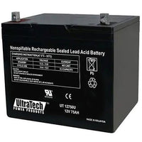 UltraTech IM-12750UPALLET SLA Battery Pallet, 12V, 75Ah