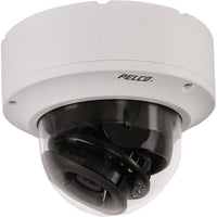 Pelco IME238-1ERS Sarix Enhanced 2MP Outdoor IR Dome IP Camera, 2.8-8mm Lens, White