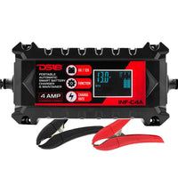 4 AMP Automatic Smart Lithium and AGM Car Battery Charger & Maintainer - front view | Silarius