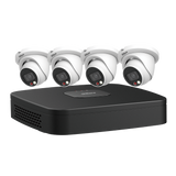 Dahua N444E42C IP Camera & Recorder Kit, 4-Channel Network Kit, 4 X 4MP, VU-MORE NT CLR 2.8mm