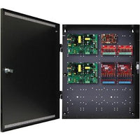 LifeSafety Power ISCAN150/250-16 12A 12VDC and 10A 24VDC 16 AUX and Managed Relay Outputs Access Control Power Supply, 20" x 24" x 6.5" Enclosure