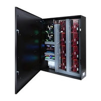 LifeSafety Power FPO150/250-3D8P2M8NL4E4M1/T16A Mercury Power Guide Networked Model with ProWire, 16DR Dual Voltage, 16-Managed and Auxiliary, E4M1 Small / Door Enclosure