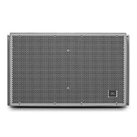 JBL Professional VLA-C125S-GR VLA Compact Series Dual 15" Subwoofer, Gray