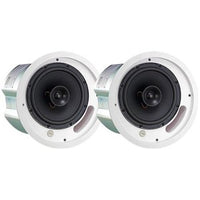 JBL Professional Control 18C/T Two-Way 8" Coaxial Ceiling Loudspeaker, Pair, White
