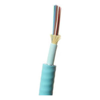 OCC DX006TALE9QPI8 DX Series 6 Strand OM4 50/125µm Indoor/Outdoor Armored Plenum Cable Aqua
