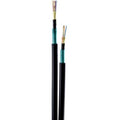 OCC DX012DSLX9KAA2 Distribution Series Ultra Fox Fiber Optic Cable, 12-Fiber OS2 9/125, OFNR Riser, Black Jacket, Cut to Order - Per Foot (20 ft Minimum)