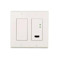 Just Add Power UL-707WP2-WH Ultra 4K Thin 2-Gang Wallplate POE Encoder, White (Replaces VBS-HDIP-707WP2-WH)