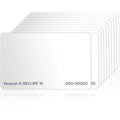 Keyscan K-SECURE1K10 K-Secure High Security ISO Printable Smartcard, 13.56MHz, 10-Pack