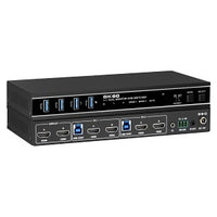 KanexPro KVM-2X1DUAL8K HDMI 2x1 KVM Switcher Dual Display 8K60