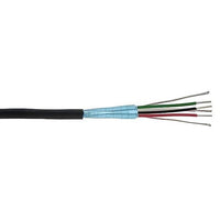 Kramer BC-2T-300M BC-2T Series 20AWG Audio or Control Bulk Cable, 2-Shielded Pair, 985', Black
