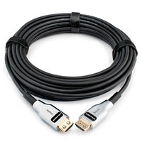 Kramer CLS-AOCH/UF-197 Ultra High-Speed HDMI Low Smoke Zero Halogen Optic Hybrid Cable, 197', Black
