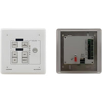Kramer RC-63DLN(W) 6-Button KNET Control Keypad with Knob with Displays (EU, UK, US), White