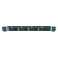 Kramer UHDA-OUT4-F32 4-Channel HDMI Output Card with Selectable Embedded, De-embedded or ARC Analog Audio, 4K60 4:2:0