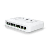 Ubiquiti USW-LITE-8-POE 8-Port Lite 8 PoE Layer 2 Switch, White