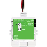 Lutron RMJS-16R-DV-B Vive PowPak Relay Module with Softswitch; 16A General Purpose; 120 / 277V