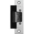 RCI L6514 6 Series Centerline Electric Strike, Low Profile, ANSI Square Corners, Brushed Stainless Steel