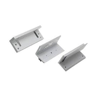 Locknetics M420 TJ420 Electromagnetic Lock Mounting Kit, Top Jamb, Satin Aluminum, for M420 Inswinging Door