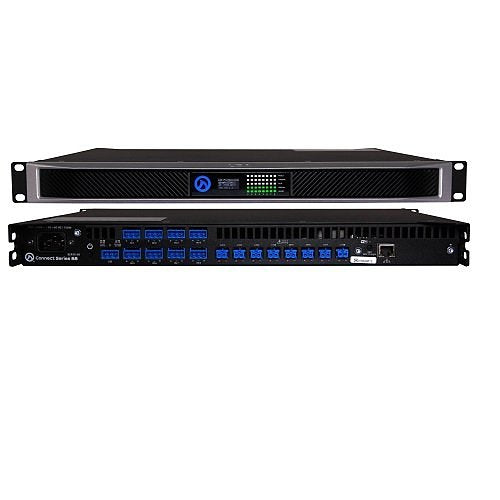 LEA Professional CONNECT 88 19" 8-Channel Amplifier, 80W per Channel