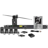 Listen Technologies LS-57-072 Listen iDSP Advanced Level II Stationary RF System, 72 MHz