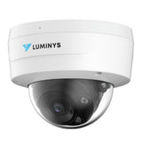 Luminys N3D-8LA2 LumiLuxSmart 8MP Dome IP Camera with IR and White-Light LEDs, 2.8mm Lens