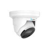 Luminys N5T-4DA2 4MP LumiDeterrent IP Turret Camera, 2.8mm Lens, IR and White-light LEDs, Flashing Lights
