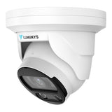 Luminys N5T-8CA2 8MP LumiColor IP Turret Camera, 2.8mm Fixed Lens
