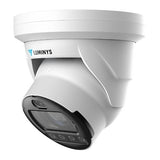 Luminys N5T-8DAV 8MP LumiDeterrent Turret IP Camera, 164' IR Distance, 2.7-13.5mm Varifocal Lens