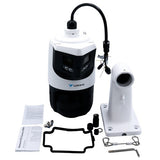 Luminys P54-4DA25 4MP LumiDeterrent + Dual-Stitched Lens IP Camera, 25x Maximum Optical Zoom, 2.8mm Panoramic Lens, 5-125mm PTZ Lens