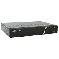 Speco N4JLN2TB 4-Channel 8MP 4K NVR, Intelligent Analytics, 2TB HDD, Black