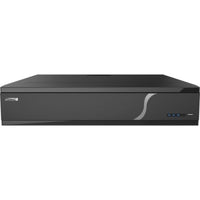 Speco N64NR64TB 64-Channel 4K H.265 NVR, Smart Analytics, 64TB HDD, Black