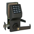 Napco DL2700/10B DL2700 Series Electronic Keypad Lock, Fingertip Programmable, Oil Rubbed Bronze finish