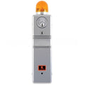 Napco PG21MSS PG21 Series Narrow Stile Door Alarm, Satin Aluminum Clear Anodized