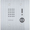 Aiphone NI-JA 2-Gang Door Station, Stainless Steel