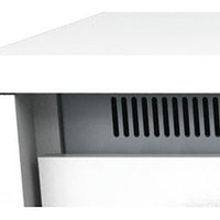 Middle Atlantic C5-VENT1-SM C5 Credenza 1-Bay Air Vent, Silver Metallic