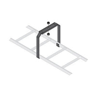 Middle Atlantic CLB-CSB Ladder Center Support Bracket, 12" Width