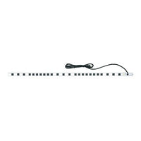 Middle Atlantic PWR-24-V PWR Series Vertical Power Distribution, 15A, 24-Outlet, Silver